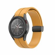 D-buckle sportbandje - Oker - Samsung Galaxy Watch 5 (Pro) - 40mm / 44mm / 45mm afbeelding
