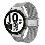 Samsung Galaxy Watch 4 - 40mm / 44mm - Milanese bandje met klemsluiting - Zilver afbeelding