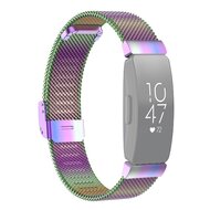 Fitbit Inspire Milanese bandje met gesp - Maat: Small - Multi afbeelding