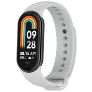 Siliconen bandje - Grijs - Xiaomi Smart Band 8 & 9 afbeelding