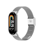 Milanese bandje - Zilver - Xiaomi Smart Band 8 & 9 afbeelding
