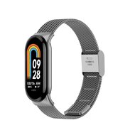 Milanese bandje - Space grey - Xiaomi Smart Band 8 & 9 afbeelding