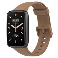 Siliconen sportbandje - Bruin - Xiaomi Smart band 7 Pro afbeelding
