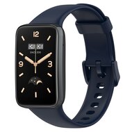 Siliconen sportbandje - Donkerblauw - Xiaomi Smart band 7 Pro afbeelding
