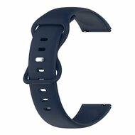 Solid color sportband - Donkerblauw - Samsung Galaxy Watch 6 - 40mm & 44mm afbeelding