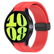 D-buckle sportbandje - Rood - Samsung Galaxy Watch 6 - 40mm & 44mm afbeelding