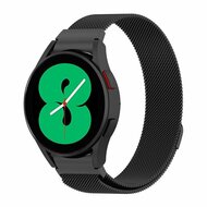 Milanese bandje (ronde connector) - Zwart - Samsung Galaxy Watch 6 Classic - 47mm & 43mm afbeelding