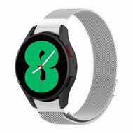 Milanese bandje (ronde connector) - Zilver - Samsung Galaxy Watch 6 Classic - 47mm & 43mm afbeelding