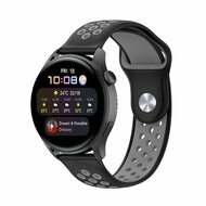 Sport Edition - Zwart + grijs - Xiaomi Mi Watch / Xiaomi Watch S1 / S1 Pro / S1 Active / Watch S2