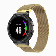 Garmin Forerunner 220 / 230 / 235 / 620 / 630 / 735 (XT) - Milanese bandje - Large - Goud afbeelding