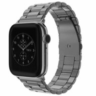 Stalen schakelband - Space Grey - Geschikt voor Apple watch 38mm / 40mm / 41mm