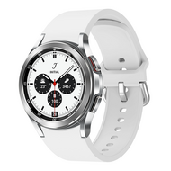 Samsung Galaxy Watch 4 Classic - 42mm & 46mm - Classic sportbandje - Wit afbeelding