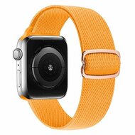 Solo Loop Nylon bandje - Oker- Geschikt voor Apple Watch 38mm / 40mm / 41mm / 42mm afbeelding