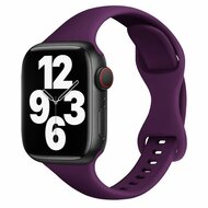 Sportbandje Slim Fit - Paars - Geschikt voor Apple Watch 38mm / 40mm / 41mm / 42mm afbeelding