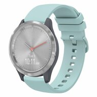 Garmin Venu 3s / Vivoactive 4s / Venu 2s / Vivomove 3s / Forerunner 255s - Soft siliconen bandje - Lichtblauw afbeelding