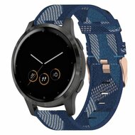 Huawei GT 4 - 41mm - Canvas nylon bandje - Blauw