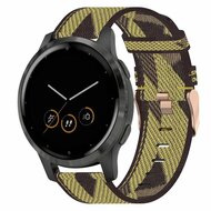 Huawei GT 4 - 41mm - Canvas nylon bandje - Geel