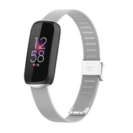 Fitbit Luxe - Milanese bandje met klemsluiting - Zilver afbeelding