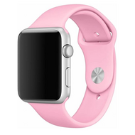 Rubberen sportbandje - Roze - Geschikt voor Apple Watch 44mm / 45mm / 46mm / 49mm afbeelding
