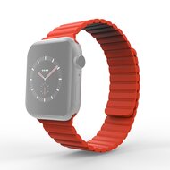 Siliconen Loop bandje - Rood - Geschikt voor Apple Watch 44mm / 45mm / 46mm / 49mm afbeelding