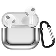 AirPods 3 hoesje - TPU - Electroplating series - Zilver afbeelding