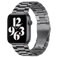 Stalen schakelband - Space Grey - Geschikt voor Apple watch 38mm / 40mm / 41mm / 42mm afbeelding
