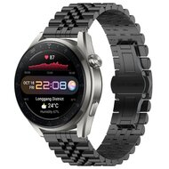 Stalen band - Zwart - Huawei Watch GT 2 & GT 3 - 42mm afbeelding