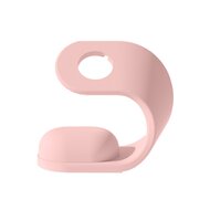 Apple Watch houder - Siliconen - Roze - Geschikt voor Apple watch afbeelding