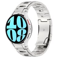 Titanium band met aansluitknop - Zilver - Samsung Galaxy Watch 6 - 40mm & 44mm afbeelding