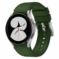 Samsung Galaxy watch 7 / Galaxy Watch FE - 40mm & 44mm - Siliconen sportband - Groen afbeelding