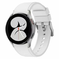 Samsung Galaxy watch 7 / Galaxy Watch FE - 40mm & 44mm - Siliconen sportband - Wit afbeelding