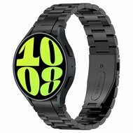 Stalen band met aansluitknop - Zwart - Samsung Galaxy watch 7 / Galaxy Watch FE - 40mm & 44mm afbeelding