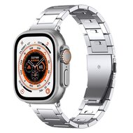 Titanium band - Zilver - Geschikt voor Apple watch 38mm / 40mm / 41mm / 42mm afbeelding