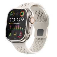 Ultimate Sport Edition bandje - Sterrenlicht / starlight - Geschikt voor Apple Watch 44mm / 45mm / 46mm / 49mm afbeelding