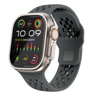 Ultimate Sport Edition bandje - Donkergrijs - Geschikt voor Apple Watch 44mm / 45mm / 46mm / 49mm afbeelding