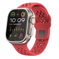 Ultimate Sport Edition bandje - Rood - Geschikt voor Apple Watch 44mm / 45mm / 46mm / 49mm afbeelding