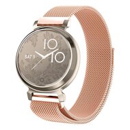 Milanese bandje - Champagne goud - Garmin Lily 2 afbeelding