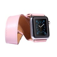 Kakapi Double Strap bandje - Roze - Geschikt voor Apple watch 44mm / 45mm / 46mm / 49mm afbeelding