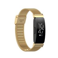 Fitbit Inspire 3 - Milanese band met klemsluiting - Goud afbeelding