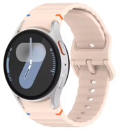 Wave Sportband met aansluitknop - Lichtroze - Samsung Galaxy watch 7 - 40mm / 44mm & Watch FE afbeelding