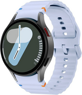Wave Sportband met aansluitknop - Blauwgrijs - Samsung Galaxy Watch 7 - 40mm / 44mm & Watch FE afbeelding