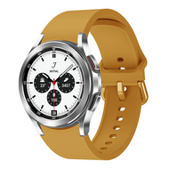 Samsung Galaxy Watch 4 Classic - 42mm & 46mm - Classic sportbandje - Oker afbeelding