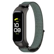 Nylon sport loop band - Groen / grijs - Samsung Galaxy Fit 2 afbeelding