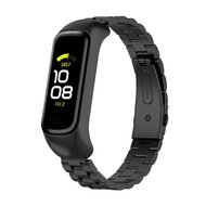 Stalen schakelband - Zwart - Samsung Galaxy Fit 2 afbeelding