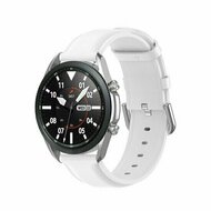 Classic leren bandje - Wit - Huawei Watch 4 (pro) / 3 (pro) / Ultimate afbeelding