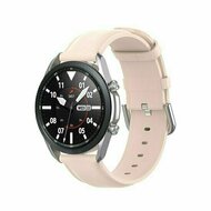 Classic leren bandje - Roze - Huawei Watch 4 (pro) / 3 (pro) / Ultimate afbeelding