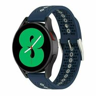 Dot Pattern siliconen bandje - Donkerblauw - Huawei Watch 4 (pro) / 3 (pro) / Ultimate afbeelding