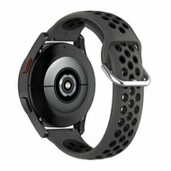 Siliconen sportbandje met gesp - Zwart - Huawei Watch 4 (pro) / 3 (pro) / Ultimate afbeelding