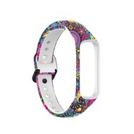Siliconen band met print - Multicolor - Samsung Galaxy Fit 2 afbeelding