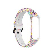 Siliconen band met print - Sierlijk - Samsung Galaxy Fit 2 afbeelding